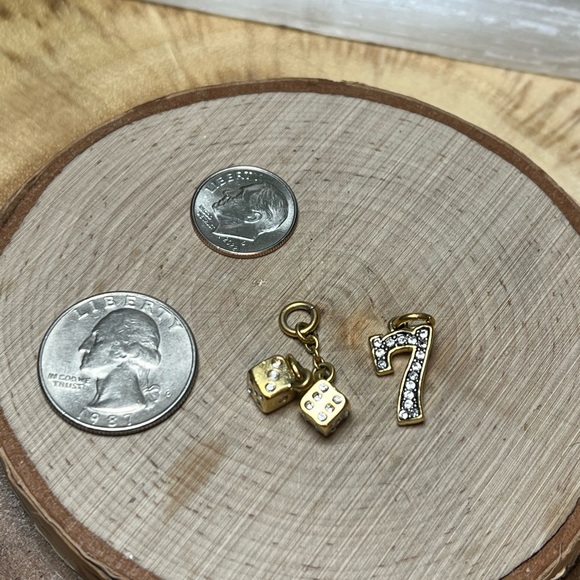 VTG| Juicy Couture Lucky Dice 🎲 & 7 Charms ✨ - Picture 3 of 5